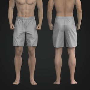 Mens 9 Inch Inseam Athletic Shorts