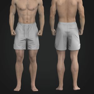 Mens Athletic Mesh Varsity Shorts