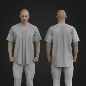 Mens Baseball Jersey