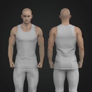 Mens Crew Neckline Undergarment Tank Top