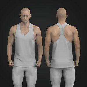Mens Florentine Style Neckline Stringer