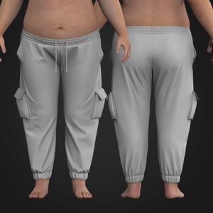 Mens Plus Size Cargo Pants