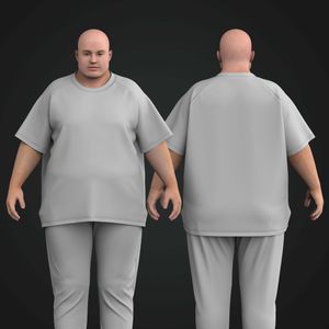 Mens Plus Size Raglan Sleeve Tee