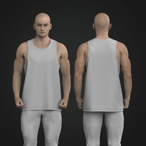 Mens Racerback Running Singlet