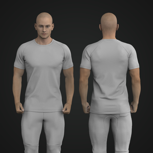 Mens Raglan Performance Shirt