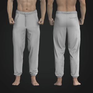 Mens Relaxed Fit Fleece Joggers