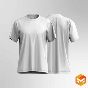Mens Relaxed Fit Tee - 3D Garment