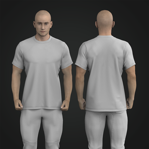 Mens Relaxed Short Sleeve Tee