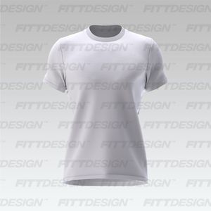 Mens Set In Sleeve Performance Tee Smart Mockup