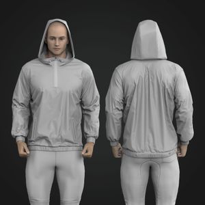 Mens Set In Sleeve Windbreaker