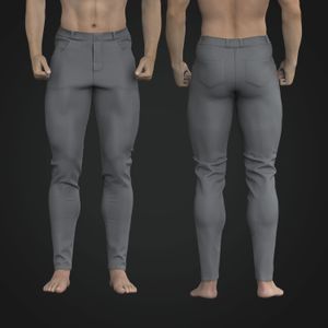 Mens Skinny Fit Denim Jeans