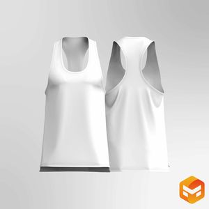 Mens Stepped Hem Stringer - 3D Garment