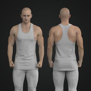 Mens Straight Bottom Hem Stringer