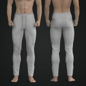 Mens Zip Bottom Joggers