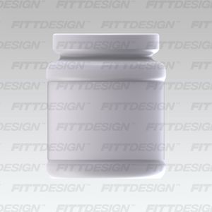 Powder Supplement Packaging 500 Grams Smart Mockup