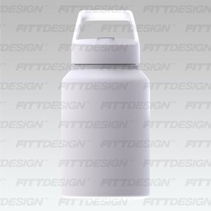 Stainless Steel Hydration Flask Smart Mockup