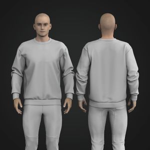 Unisex Knuckle Length Relaxed Sweater
