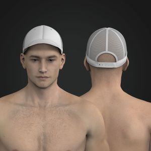 Unisex Net Mesh Snap Back Cap