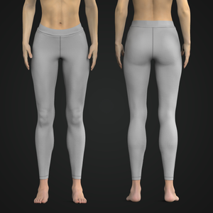 Womens Low Waisted Leggings